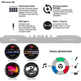 Pioneer DJ DDJ FLX10 4 Deck and 4 Channel Black DJ Controller and Cover Bundle