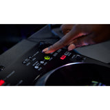 Pioneer DJ DDJ FLX10 4 Deck and 4 Channel Black DJ Controller and Cover Bundle