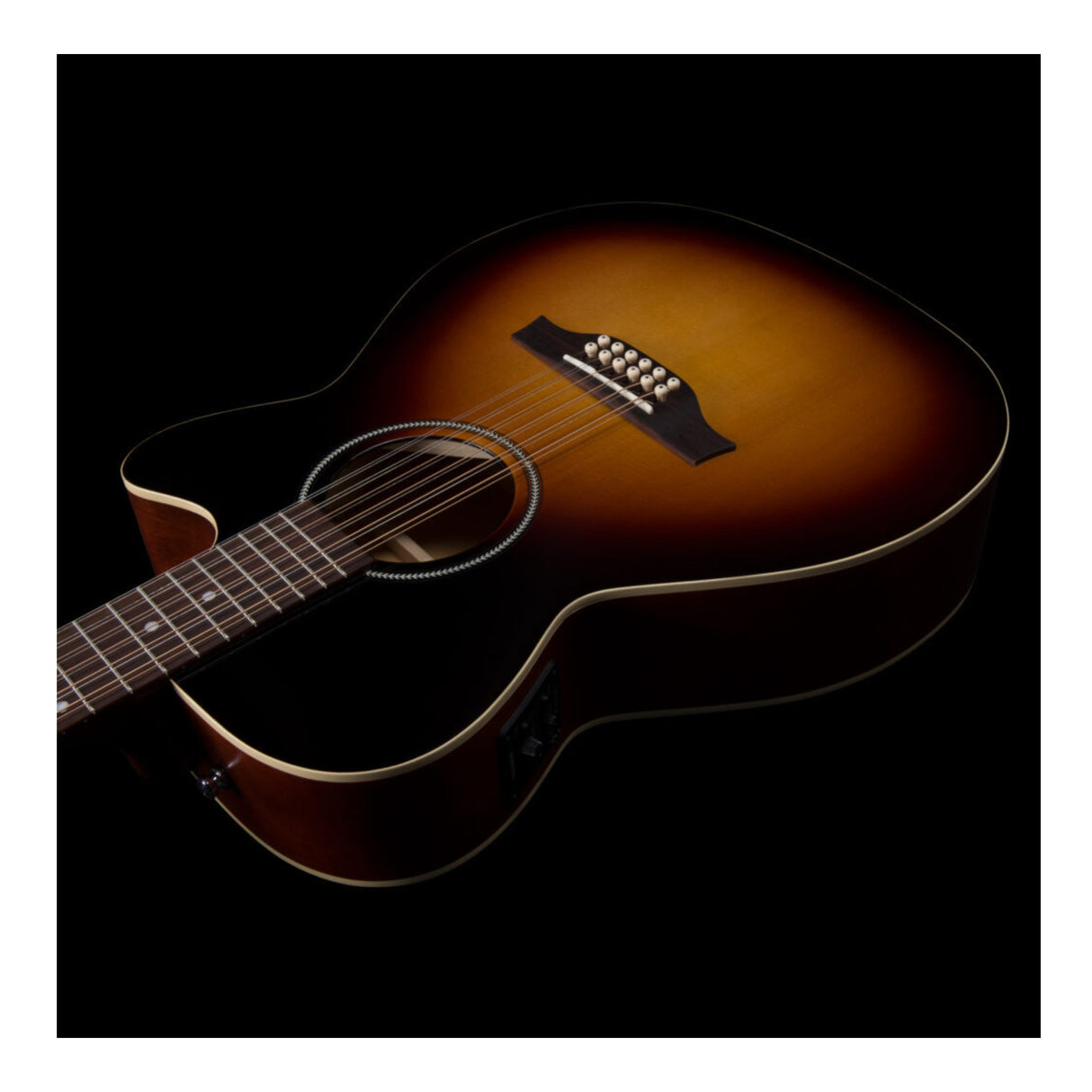 Seagull S12 CH Concert Hall Spruce Sunburst GT - 12-String with Presys II