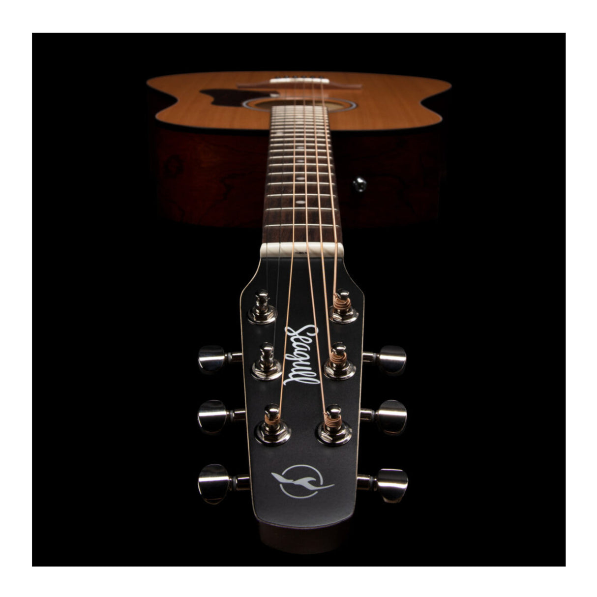 Seagull S6 Original SLIM Acoustic Guitar Dreadnought Solid Cedar Top (Natural)