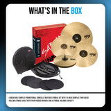 SABIAN HHX Complex Promotional 18 Inch Complex Thin Crash Cymbal Set Bundle