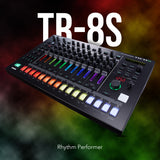 Roland TR 8S Rhythm Performer with 128 User Patterns and FM Sounds Bundle