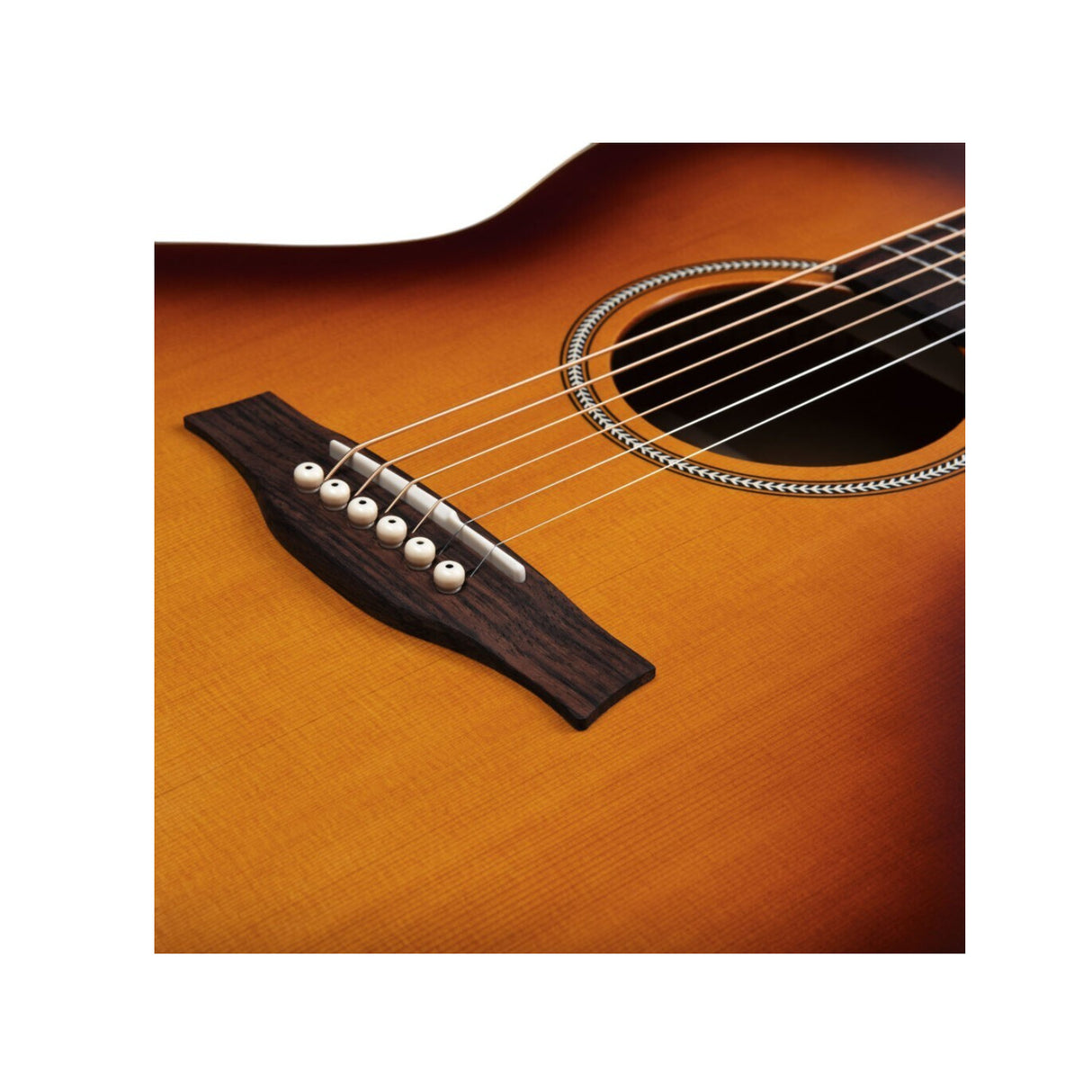 Seagull 6-String Entourage Mini Jumbo Acoustic Guitar (Rustic Burst Semi Gloss)