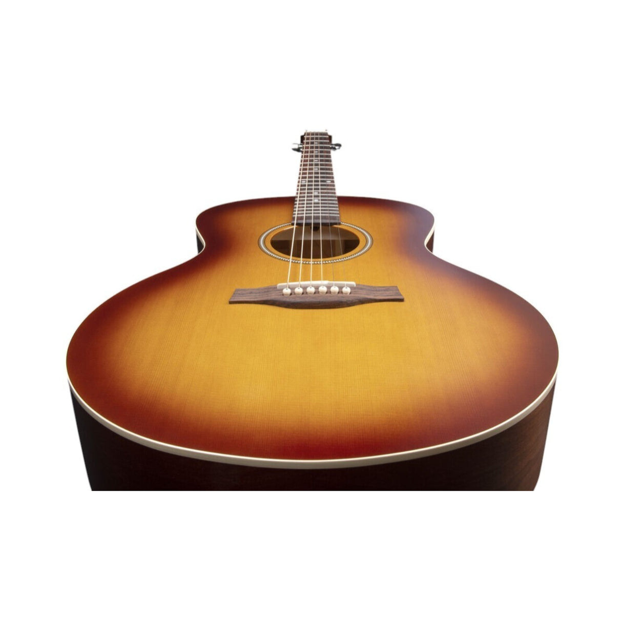 Seagull 6-String Entourage Mini Jumbo Acoustic Guitar (Rustic Burst Semi Gloss)