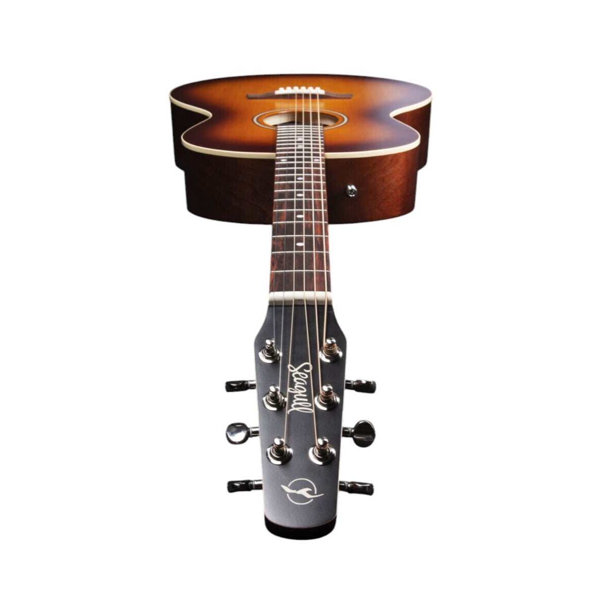Seagull 6-String Entourage Mini Jumbo Acoustic Guitar (Rustic Burst Semi Gloss)