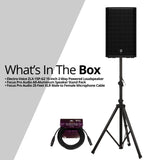 Electro Voice ZLX 15P G2 15 Inch 2 Way Powered Loudspeaker with Bluetooth Bundle (Open Box)