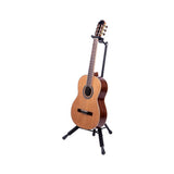 Hercules GS415B PLUS Auto Grip Guitar Stand, Foldable Yoke (Black)