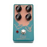 EarthQuaker Devices Hoof Hybrid Water Blue Fuzz Pedal with Shift Control (Open Box)