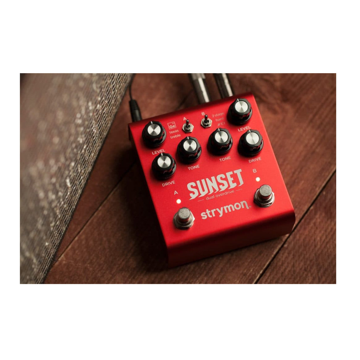 Sunset Dual Overdrive Pedal 6 Classic Analog with DSP Circuits