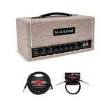 Blackstar St. James 50W Amp Head (Fawn) with Speaker Cable and Guitar Cable