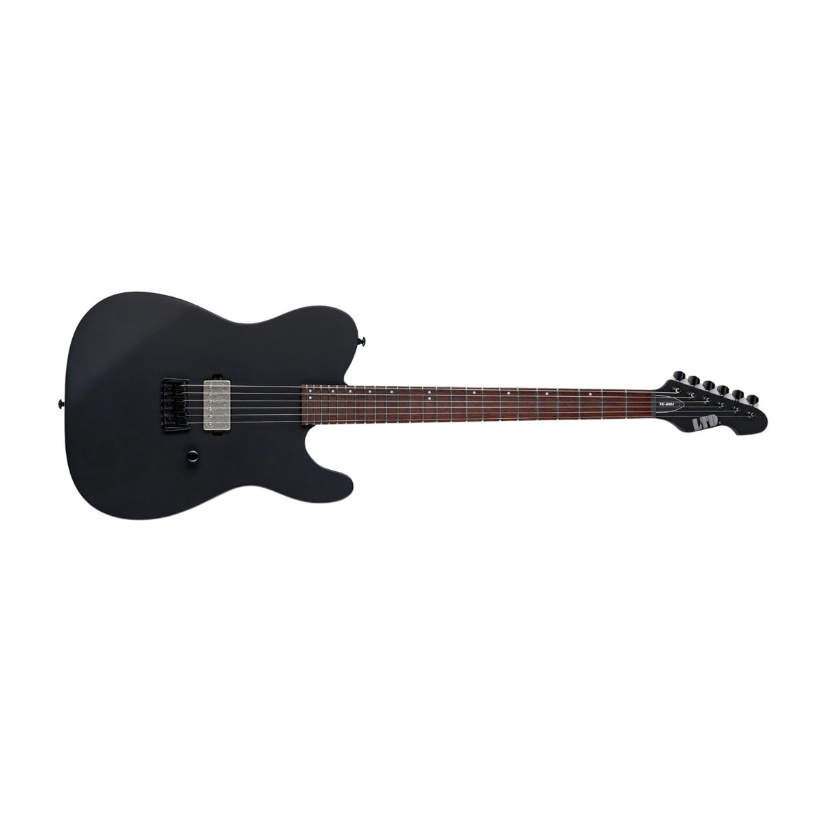 ESP LTD TE-201 Black Satin Guitar Bundle