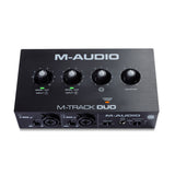 M-AUDIO M-TRACK DUO 2-Channel USB Audio Interface with 2 Crystal Preamps (48KHz)