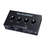 M-AUDIO M-TRACK DUO 2-Channel USB Audio Interface with 2 Crystal Preamps (48KHz)