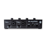 M-AUDIO M-TRACK DUO 2-Channel USB Audio Interface with 2 Crystal Preamps (48KHz)