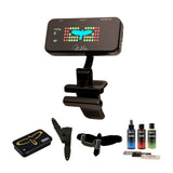 PRS Clip-On Tuner with Strap, Cleaning Kit, Guitar Hanger and Picks (11 Items)