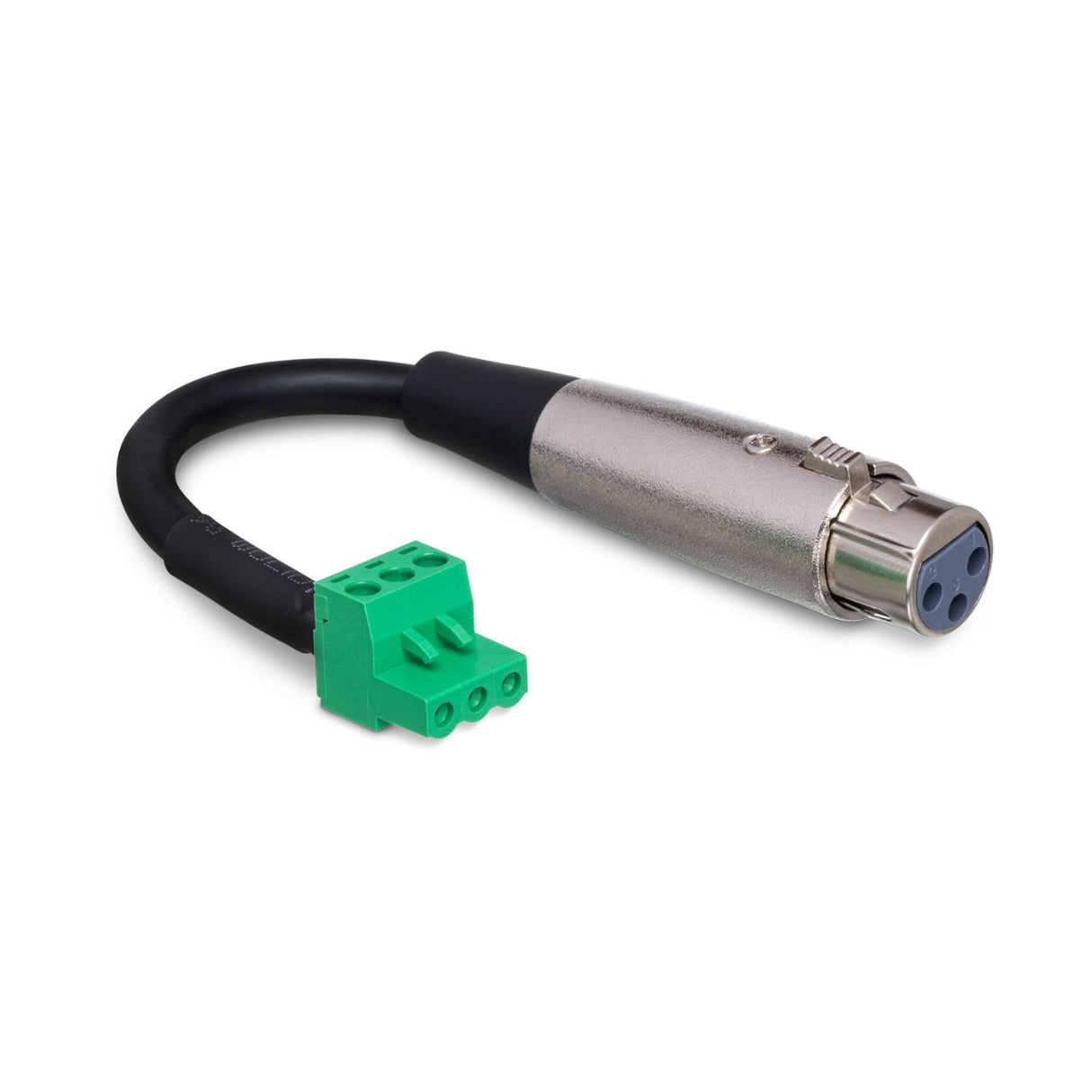 Hosa Technology PHX-206F-BULK Audio Adapter Female XLR to Female Phoenix (Black)