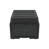 SKB Rolling 10U Top 4U Front Rear Rack Case with Wheels Locking Latches