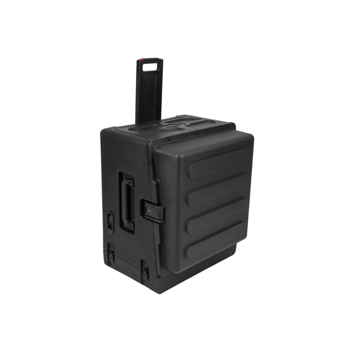SKB Rolling 10U Top 4U Front Rear Rack Case with Wheels Locking Latches