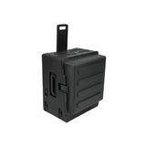 SKB Rolling 10U Top 4U Front Rear Rack Case with Wheels Locking Latches