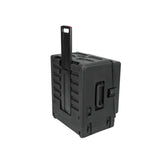 SKB Rolling 10U Top 4U Front Rear Rack Case with Wheels Locking Latches