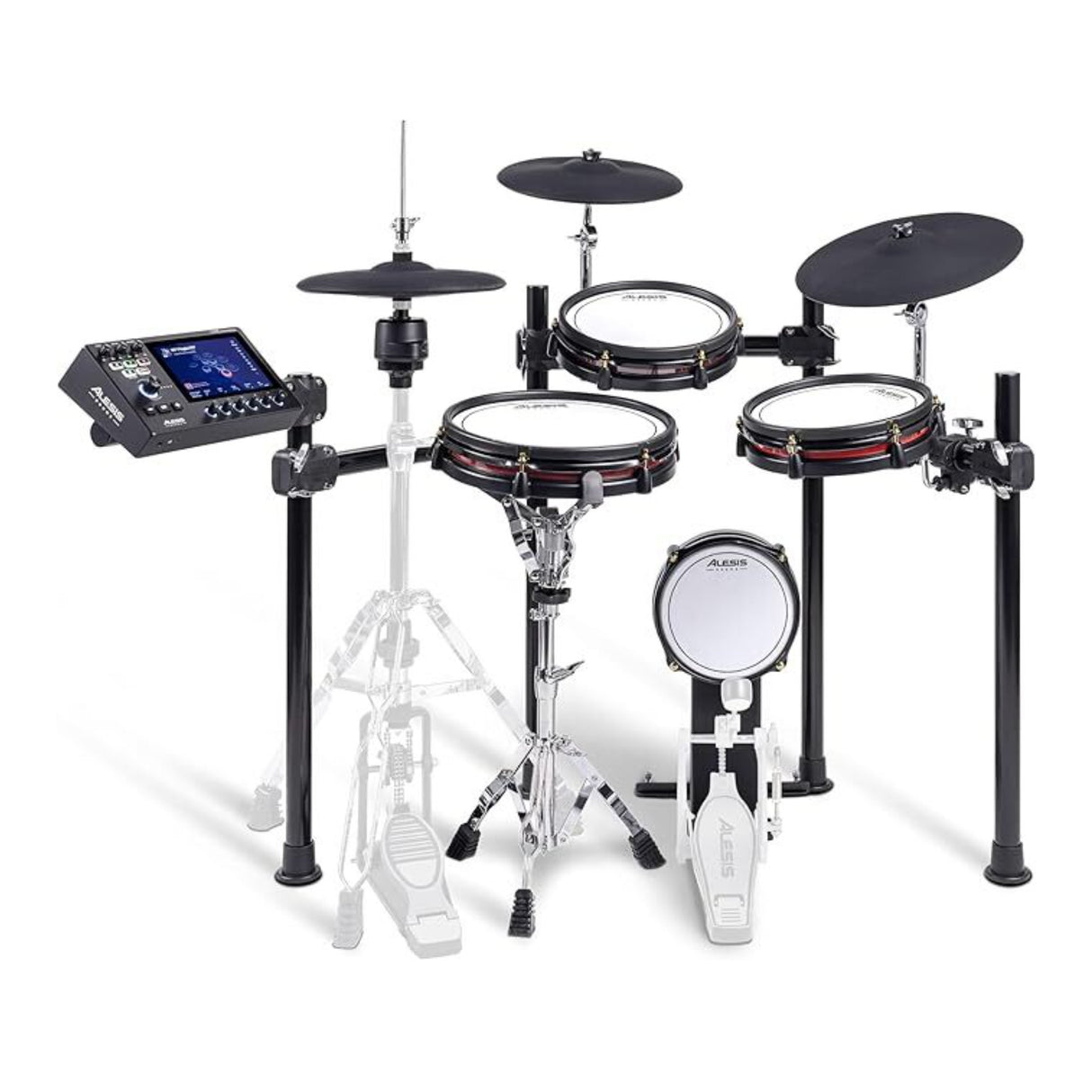 Alesis Strata Club Electric Drum Set with 144K Multi-Channel Samples 8-Inch Kick