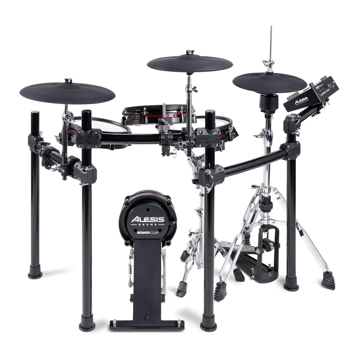 Alesis Strata Club Electric Drum Set with 144K Multi-Channel Samples 8-Inch Kick