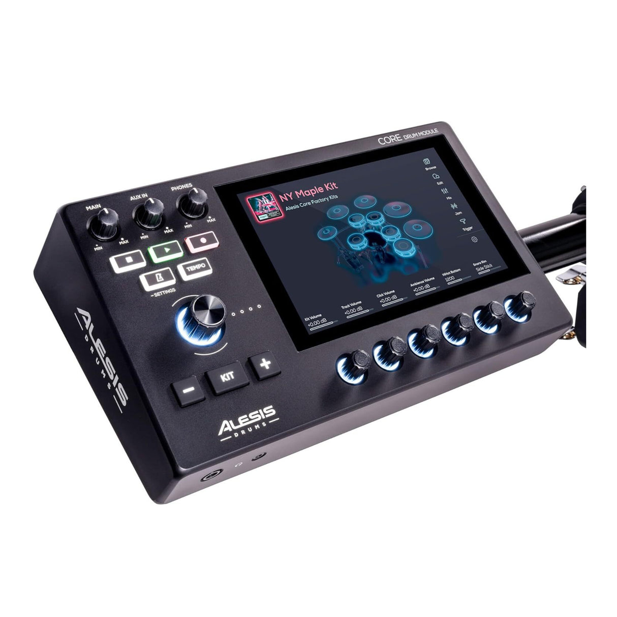 Alesis Strata Club Electric Drum Set with 144K Multi-Channel Samples 8-Inch Kick