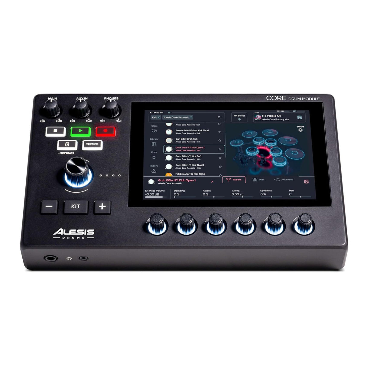 Alesis Strata Club Electric Drum Set with 144K Multi-Channel Samples 8-Inch Kick