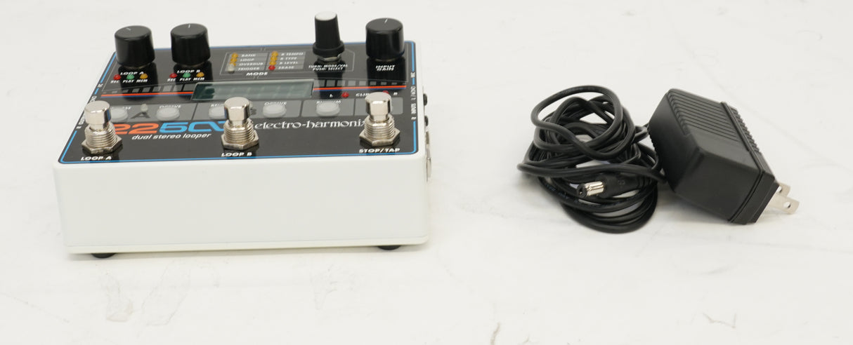 Electro-Harmonix 22500 Dual Stereo Looper Guitar Pedal W/Power Supply (Used)