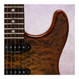Fender S24 Handstained QMT Stratocaster NOS Masterbuilt by David Brown (Bengal)
