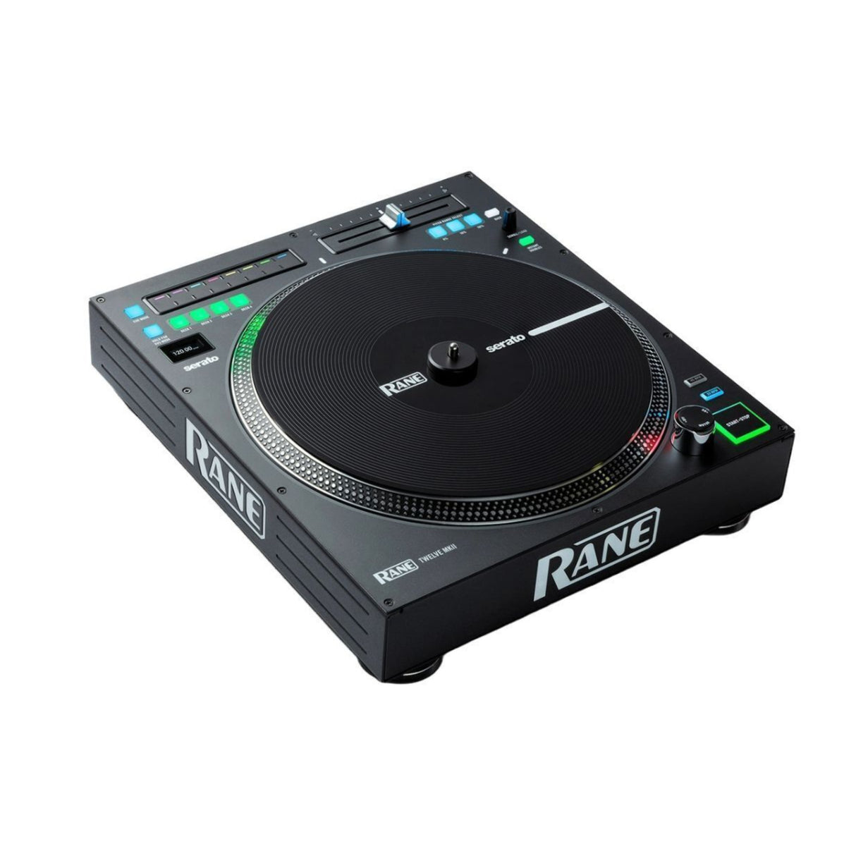 RANE DJ Twelve MKII 12 Inch Motorized Turntable with CTRL Case (2 Items)