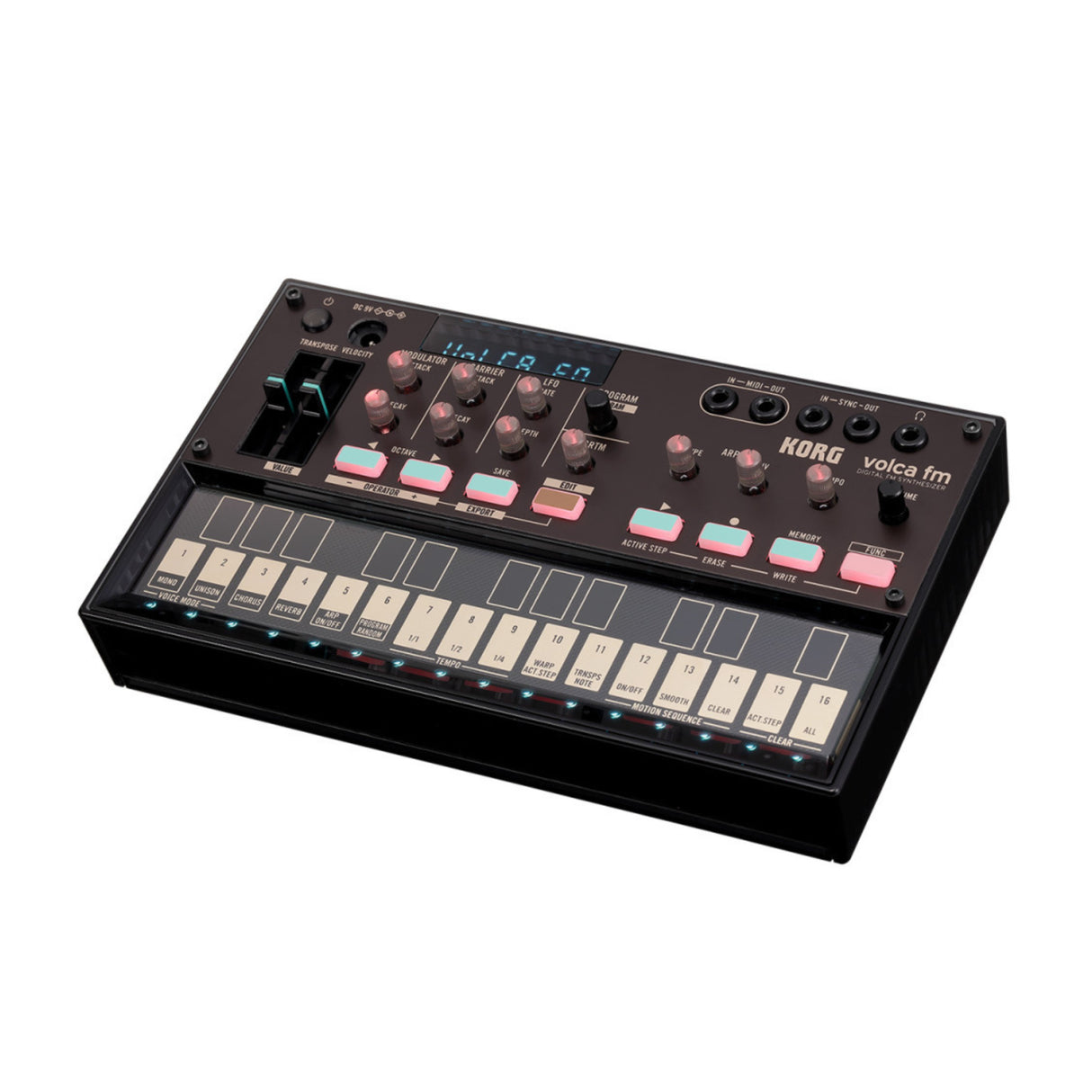 Korg Volca FM2 Digital FM Synthesizer Bundle with Power Supply (2 Items)