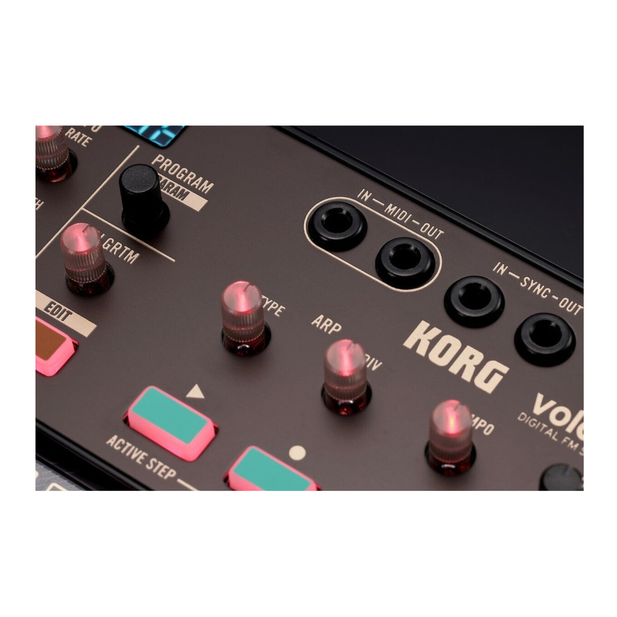 Korg Volca FM2 Digital FM Synthesizer Bundle with Power Supply (2 Items)