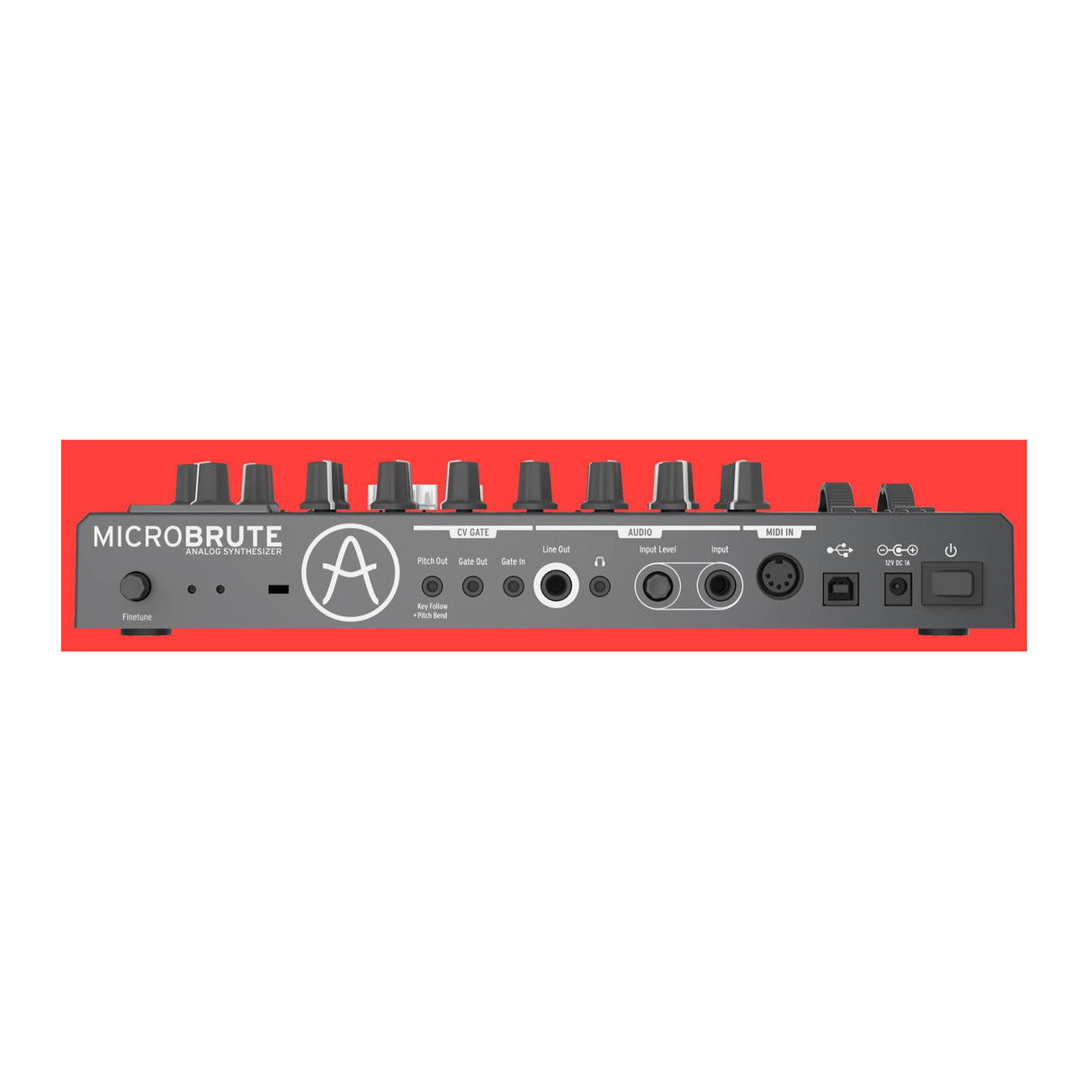 Arturia MicroBrute UFO Analog Synthesizer with USB MIDI and Mini-Keyboard