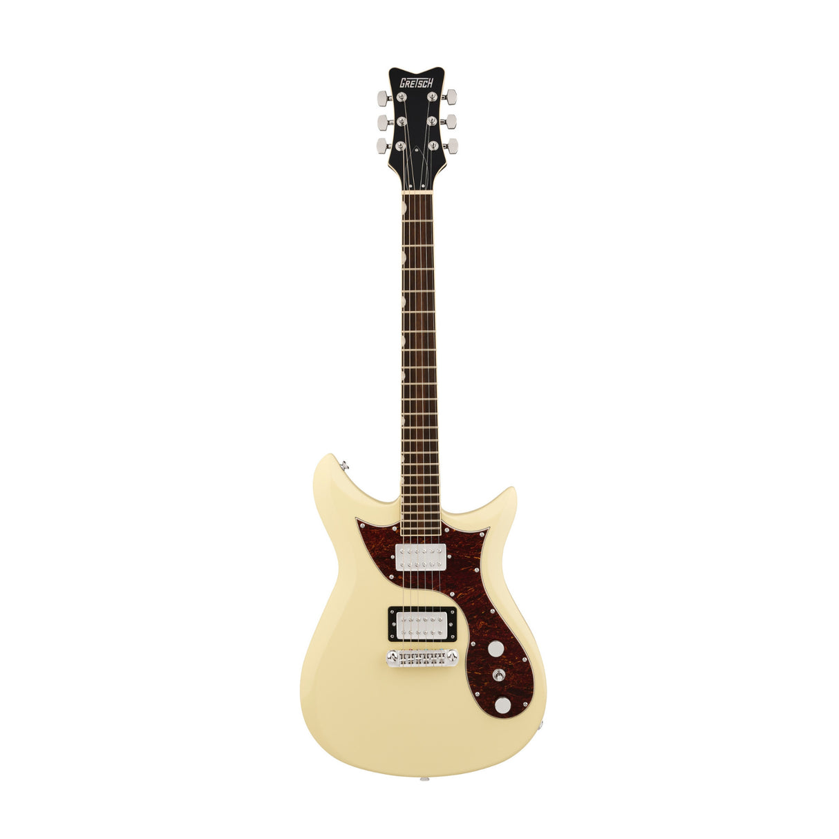 Gretsch Electromatic CVT Double-Cut with Wraparound Mahogany Body, Vintage White