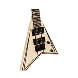 Jackson JS Series RR Minion 6-String Electric Guitar (White Black Pinstripes)