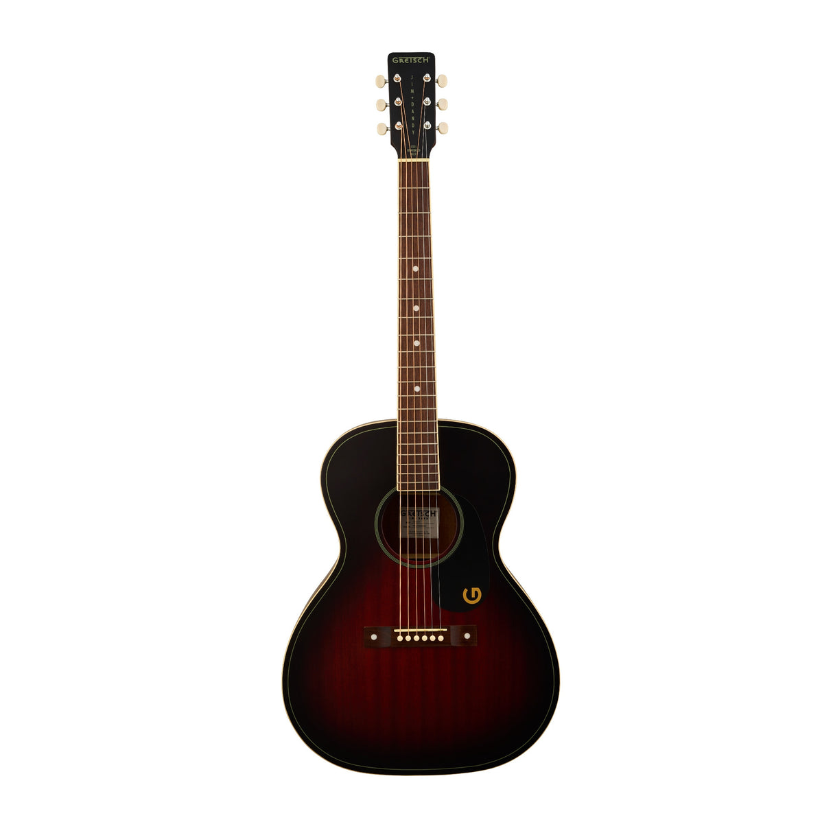Gretsch Jim Dandy Concert Acoustic Guitar Walnut Fingerboard (Deep Cherry Burst)