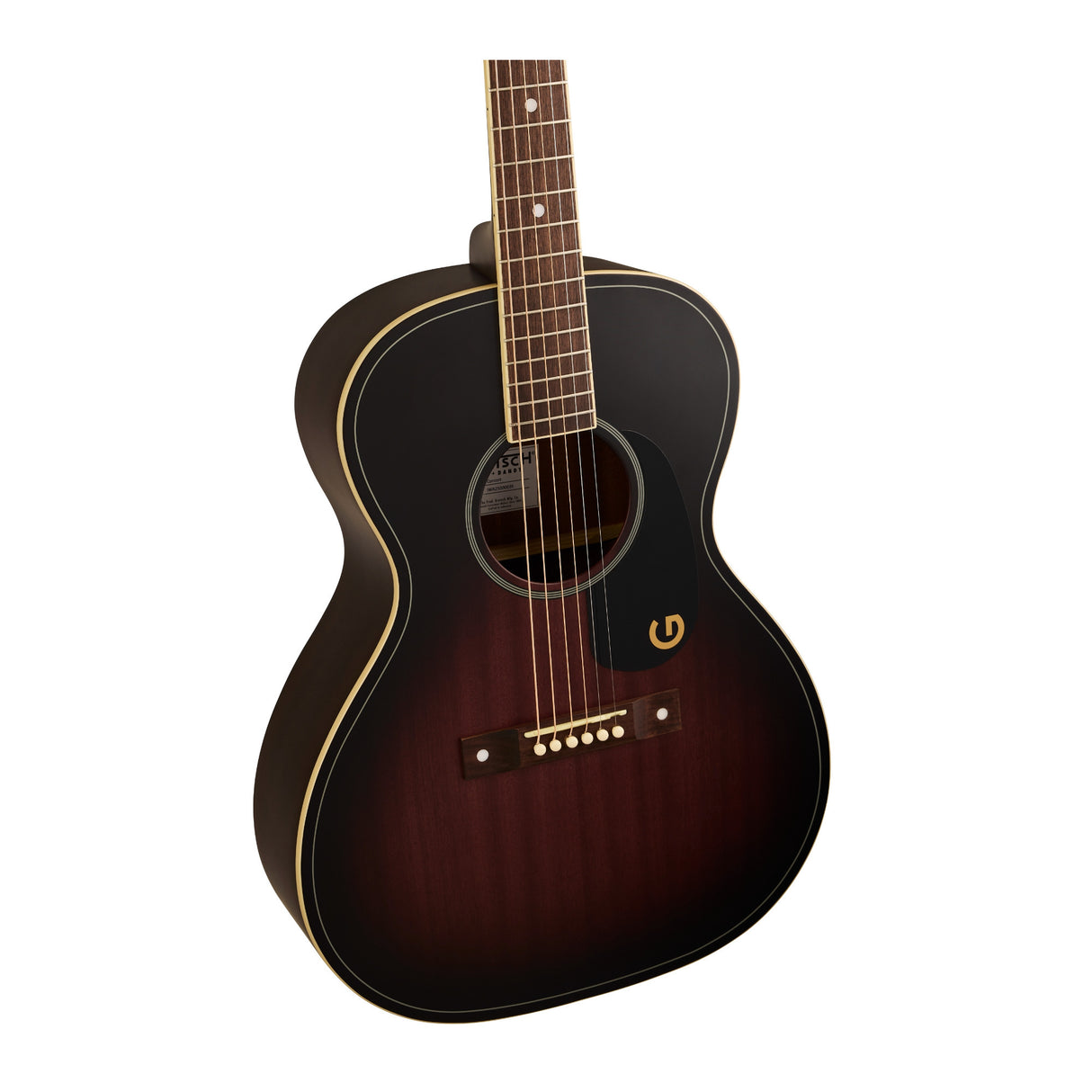 Gretsch Jim Dandy Concert Acoustic Guitar Walnut Fingerboard (Deep Cherry Burst)
