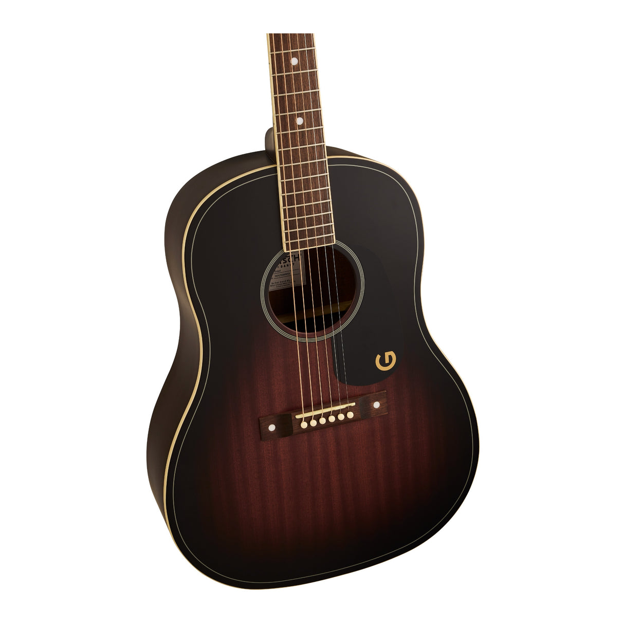 Gretsch Jim Dandy Dreadnought Guitar Walnut Fingerboard (Deep Cherry Burst) (Open Box)