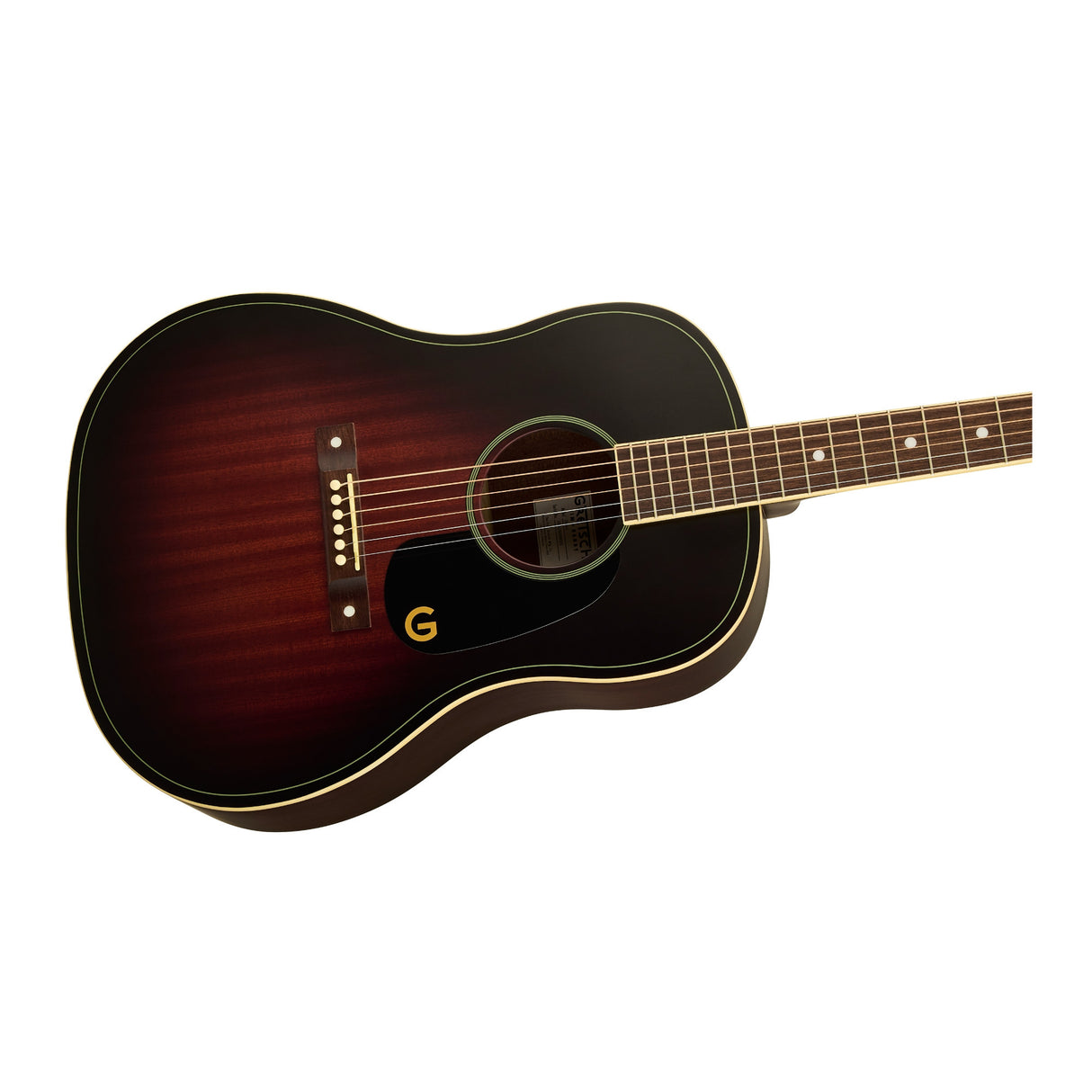Gretsch Jim Dandy Dreadnought Guitar Walnut Fingerboard (Deep Cherry Burst) (Open Box)