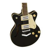 Gretsch G2655 Streamliner Center Block Jr. Double-Cut with V-Stoptail (Black)