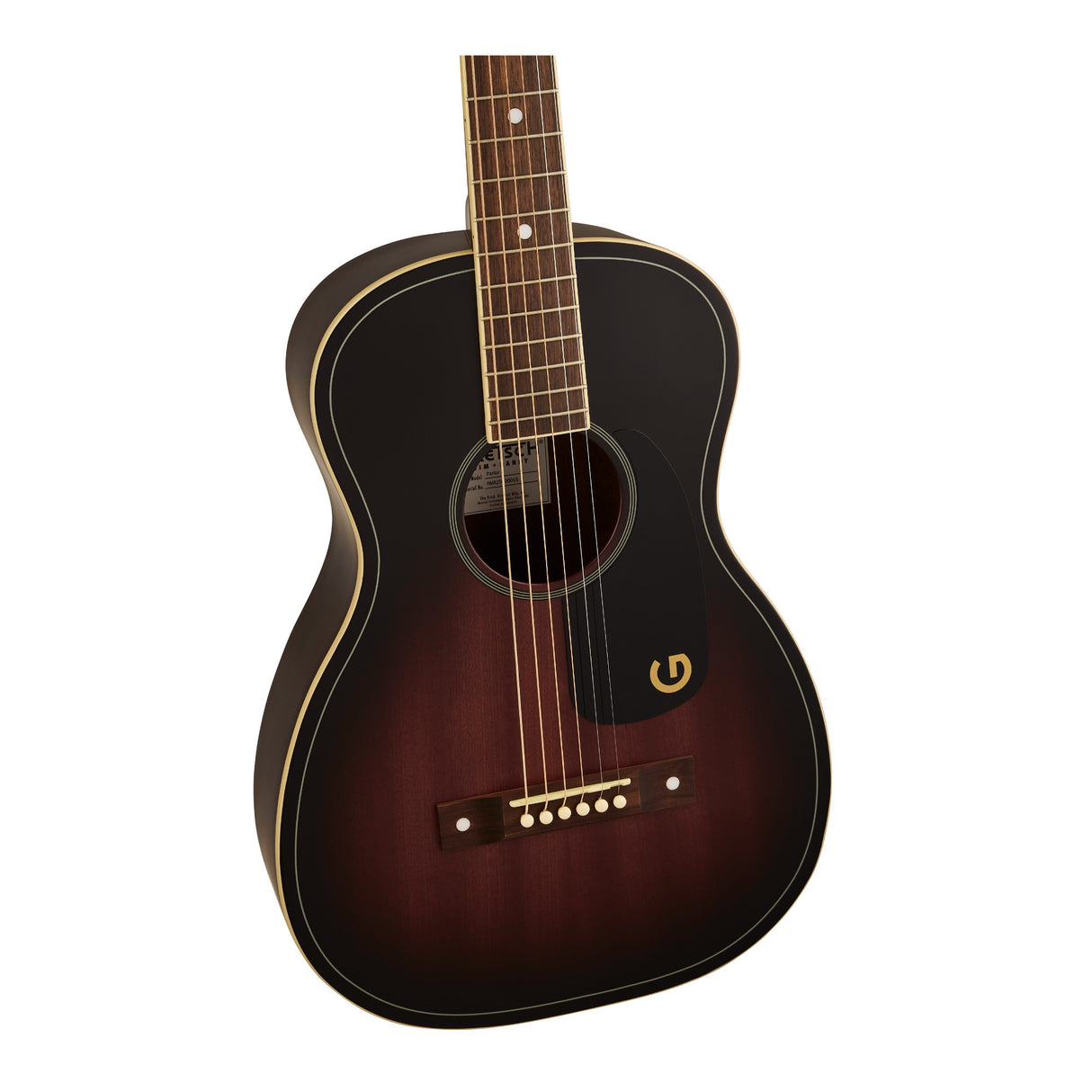 Gretsch Jim Dandy Parlor Acoustic Guitar Walnut Fingerboard (Deep Cherry Burst)
