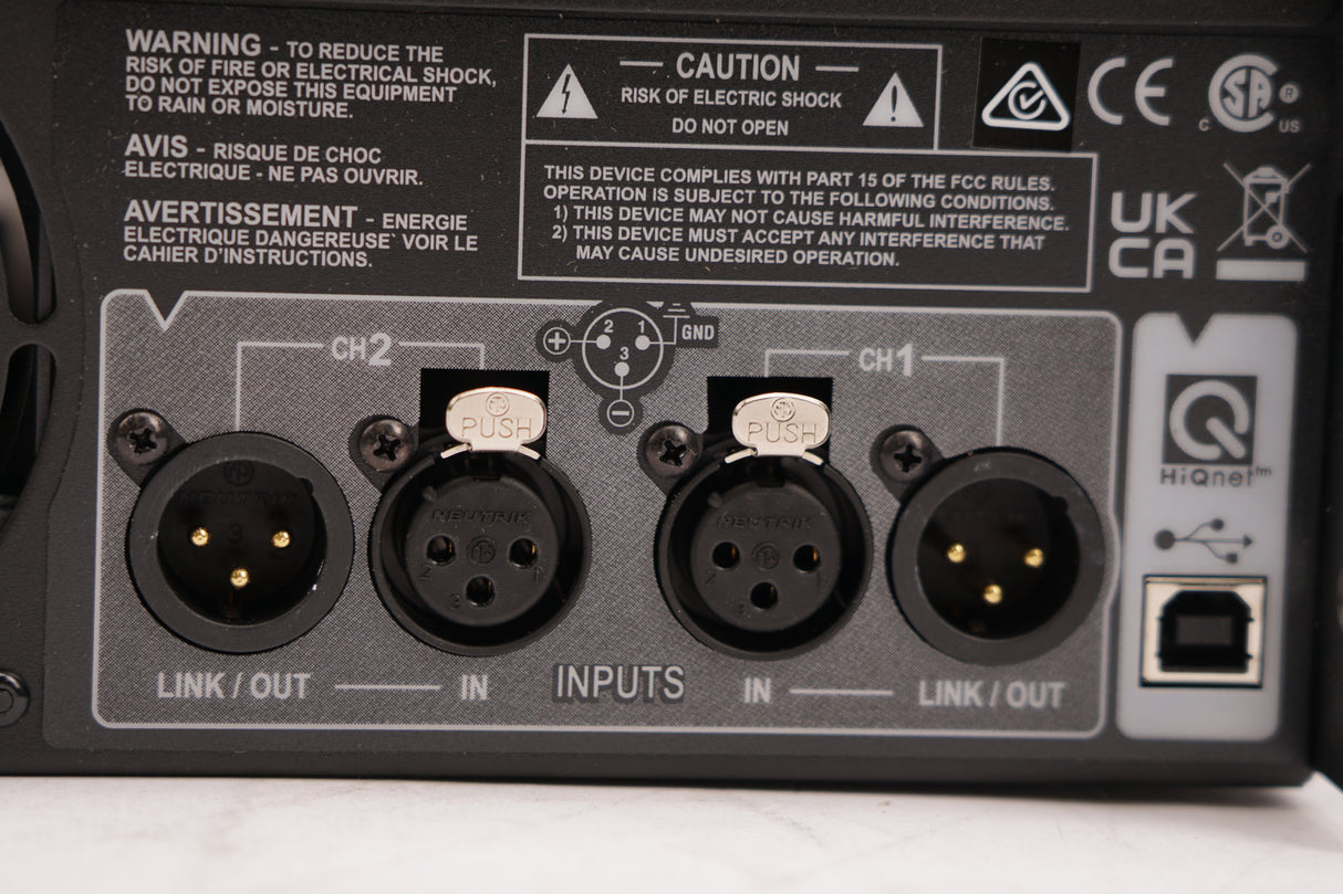 Crown XTi 1002 Two-Channel 500W Power Amplifier (Used)