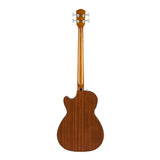 Fender CB-60SCE AC Bass Guitar with Laurel Fingerboard (Natural Finish)