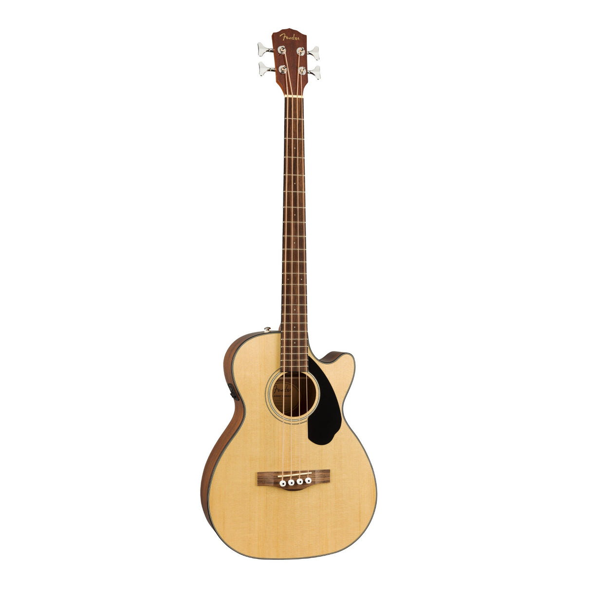 Fender CB-60SCE AC Bass Guitar with Laurel Fingerboard (Natural Finish)