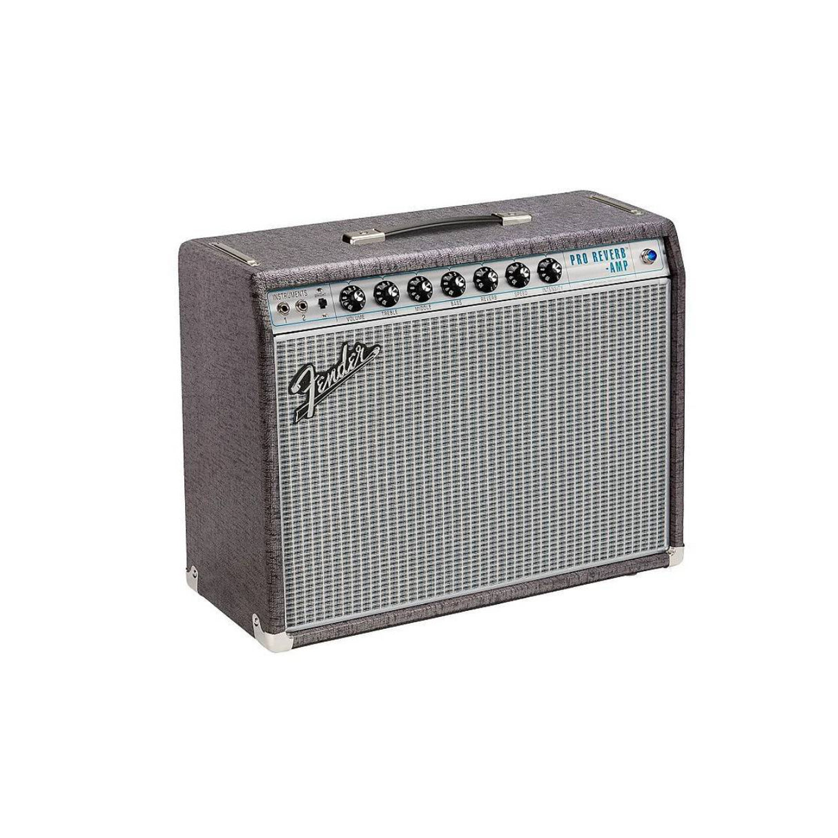 Fender 68 Custom Pro Reverb Pewter 40W Tube Amplifier