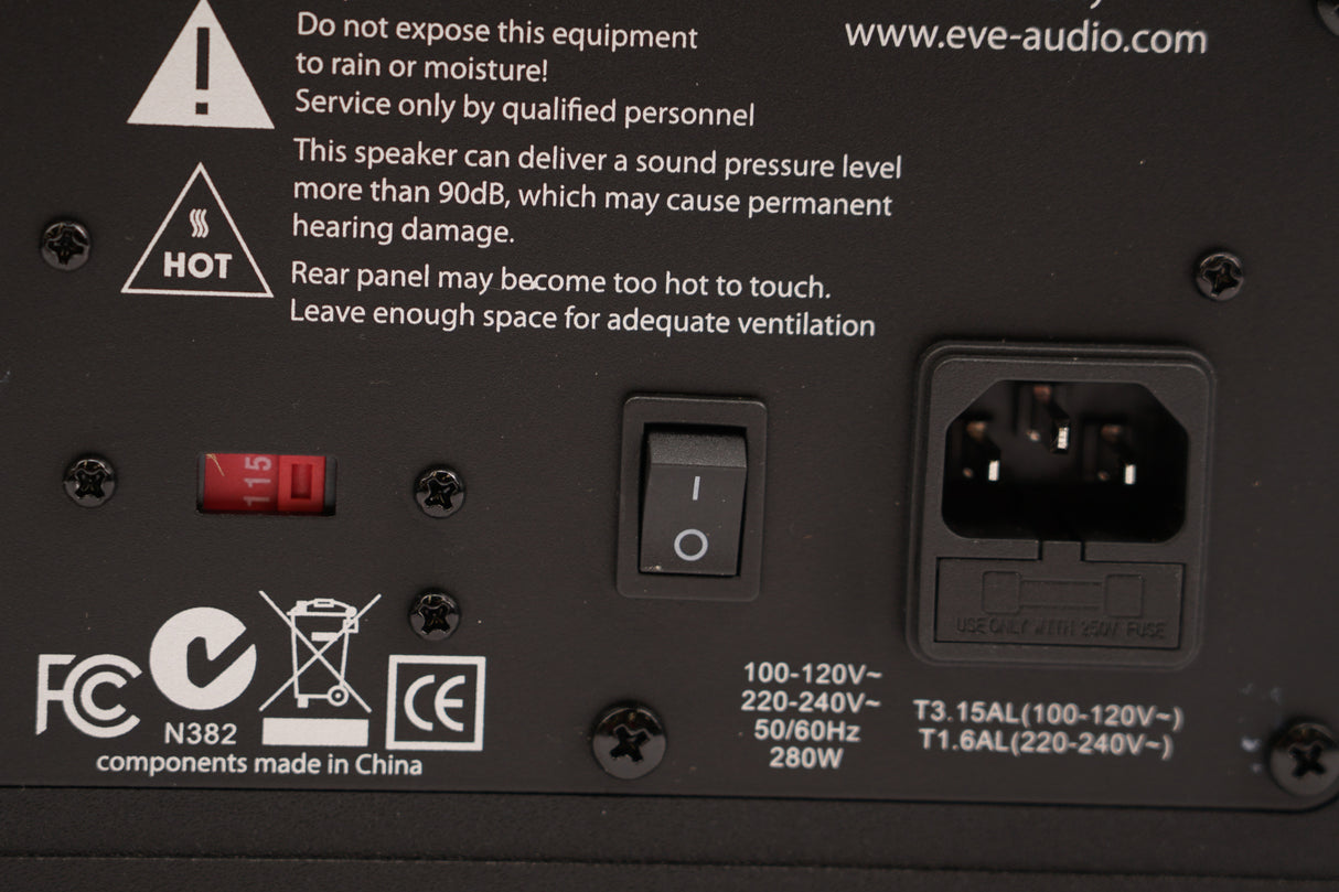 EVE Audio SC2070 2-Way 7 in. + XL AMT 250W Active Monitor for Nearfield and Midf (Used)