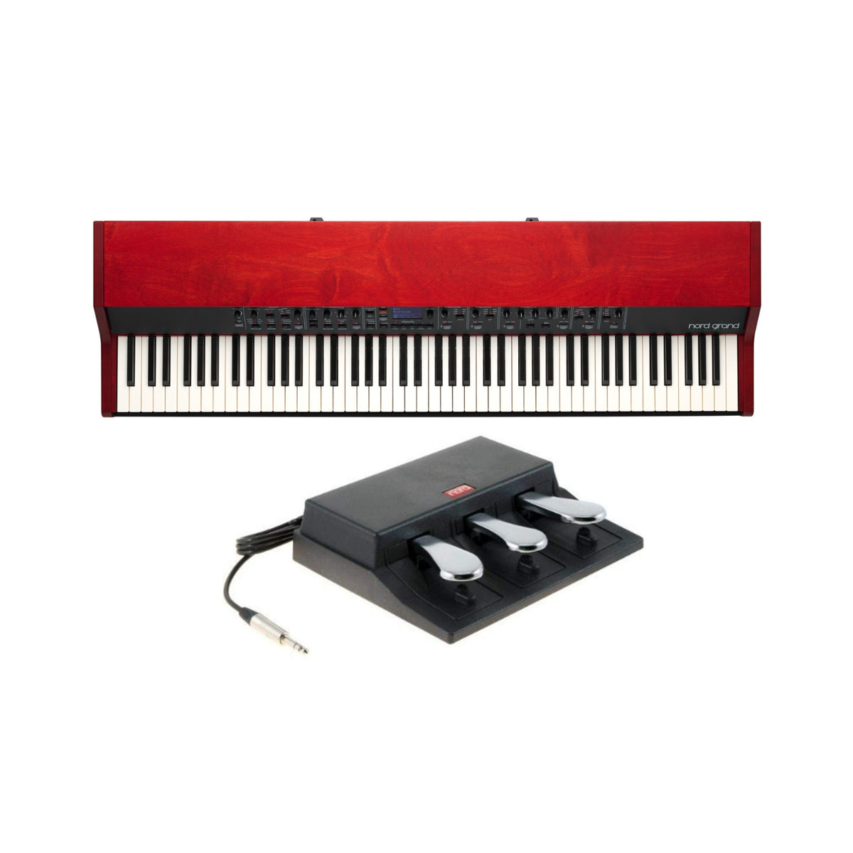 Nord Grand 2 88-Key Kawai Hammer Action Keyboard Bundle with Accessories