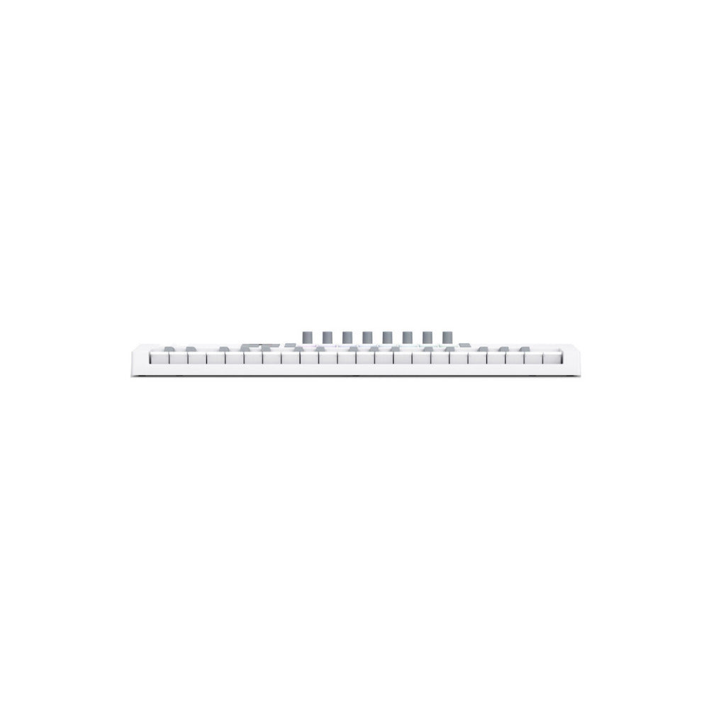Novation Launchkey 37 Mini MK4 Portable USB MIDI Keyboard Controller - White