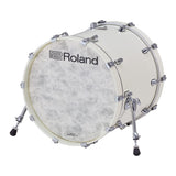 Roland VAD716 V-Drums Acoustic Kit with V71 Module Digital Snare (Pearl White)